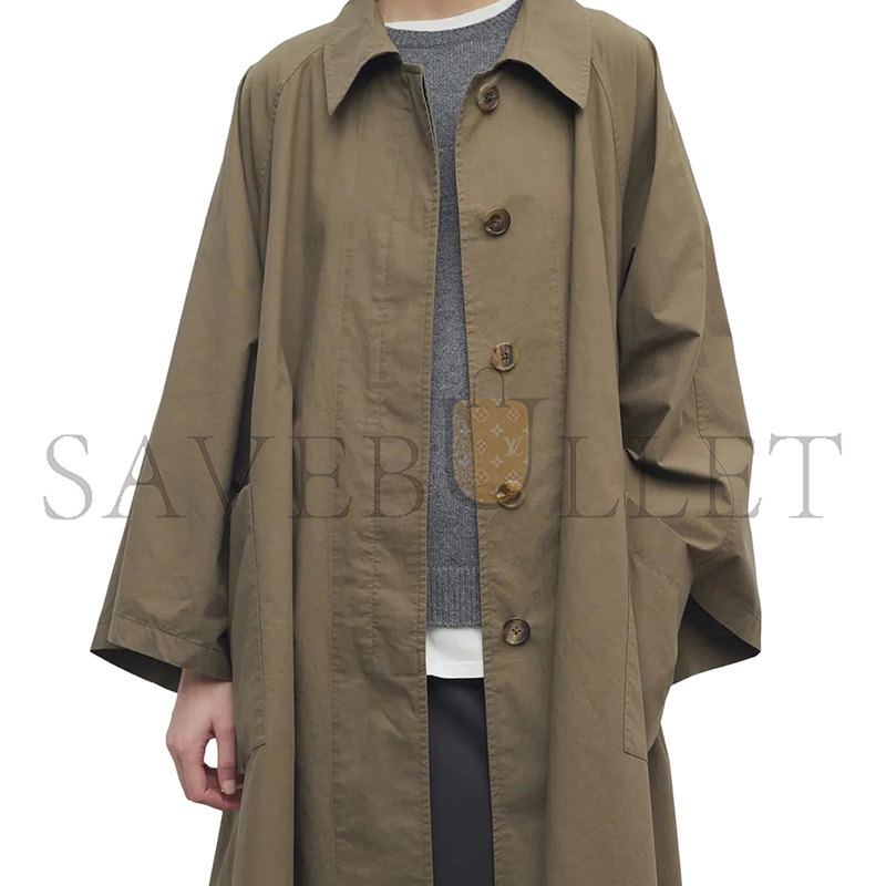 THE ROW GABARDINE TRENCH COAT